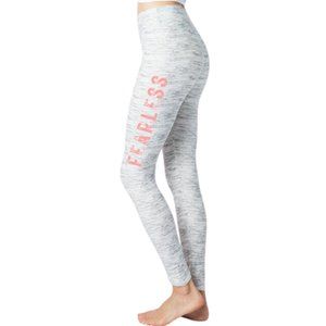 NEW Fearless Seamless Heathered Gray Leggings ONE SIZE (M/L)